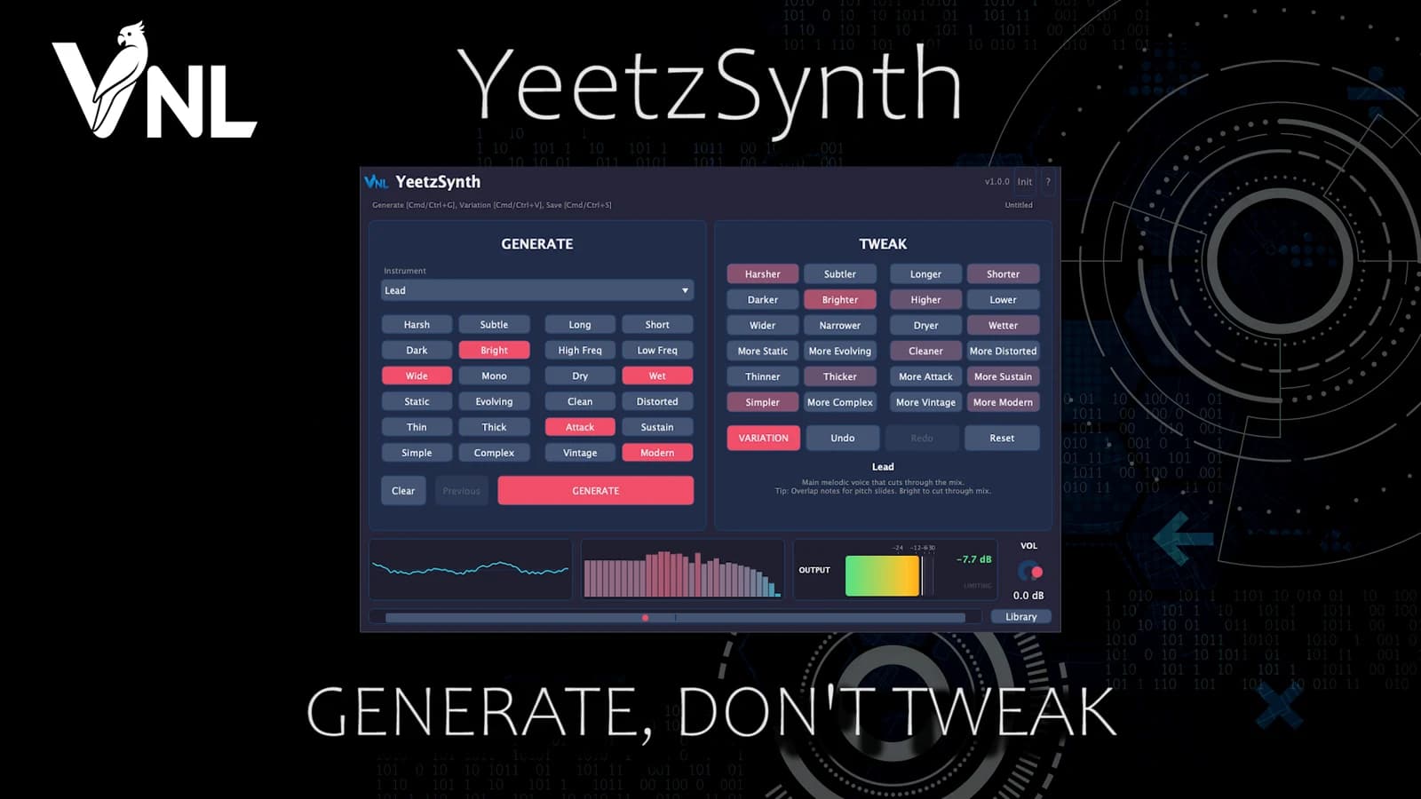 Yeetz Synth cover